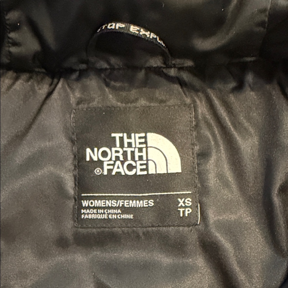 The North Face Women's Goose Down Filled Black Puffer Coat - Picture 4 of 8